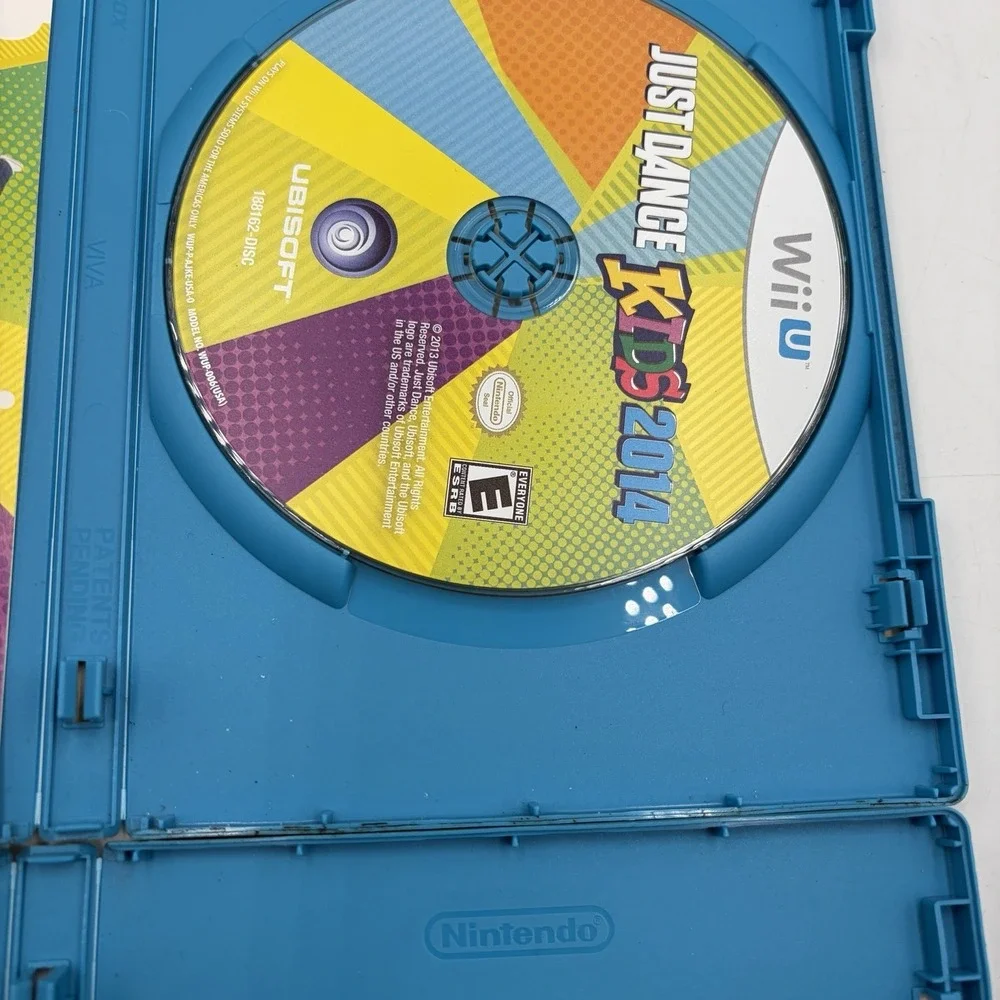 LOT OF 3 Wii U Games Bundle Just Dance‎ Kids 2014 Sing Party Your Shape Fitness